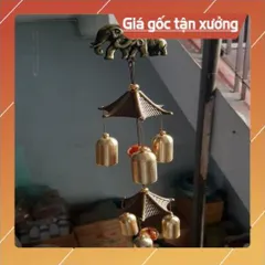 Chuông gió nhôm 2 tầng 6 chuông ĐẸP