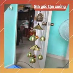 Chuông gió nhôm 2 tầng 6 chuông ĐẸP