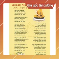 10 TỜ KINH 2 MẶT HỒI HƯỚNG CHA MẸ +KHẤN NGUYỆN CON CÁI CON NGOAN VÀ KINH ĐẠI PHÚC ĐỨC + SÁM HỐI, BIẾT ƠN, CẦU NGUYỆN