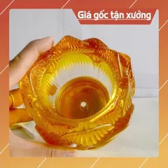 đèn dầu hoa sen vàng thờ cúng bàn thờ 🌺 có hoả tốc
