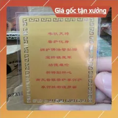 kim bài linh phù vi đà thiên HÀNG CAO CẤP, có hoả tốc