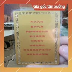 kim bài linh phù vi đà thiên HÀNG CAO CẤP, có hoả tốc