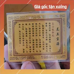 kim bài linh phù ngũ vị hoàng đế HÀNG CAO CẤP, có hoả tốc