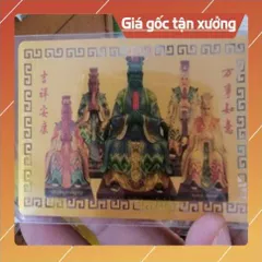 kim bài linh phù ngũ vị hoàng đế HÀNG CAO CẤP, có hoả tốc