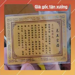 kim bài linh phù ngũ vị hoàng đế HÀNG CAO CẤP, có hoả tốc