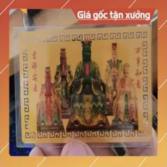 kim bài linh phù ngũ vị hoàng đế HÀNG CAO CẤP, có hoả tốc