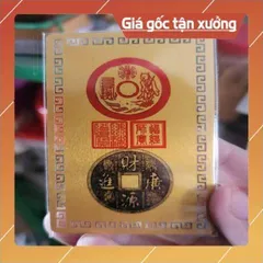 kim bài linh phù bát quái long thần HÀNG CAO CẤP, có hoả tốc