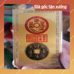 kim bài linh phù bát quái long thần HÀNG CAO CẤP, có hoả tốc