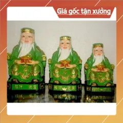 Bộ tượng hai ông Thần Tài-Thổ Địa composite nhiều mẫu