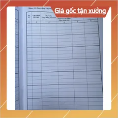 SỔ TẶNG HUY HIỆU ĐẢNG ( mẫu 5-HHĐ) có hoả tốc