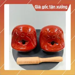 Combo bộ chuông 9CM +  mỏ 9CM tụng kinh TẠI GIA