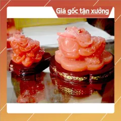 Tượng Cóc Ba Chân ngậm tiền-Thiềm Thừ chiêu tài lộc có đế-Nhiều mẫu