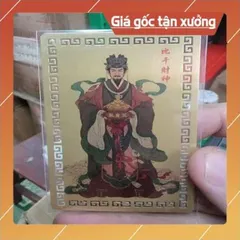 kim bài linh phù thần tài Tỉ Can HÀNG CAO CẤP, có hoả tốc