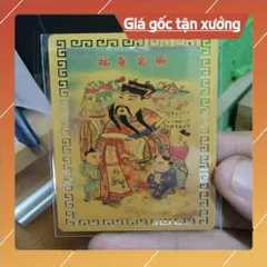 kim bài linh phù ông phúc tinh HÀNG CAO CẤP, có hoả tốc