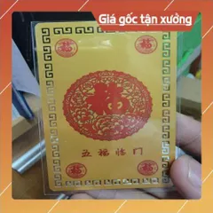 kim bài linh phù ông phúc tinh HÀNG CAO CẤP, có hoả tốc