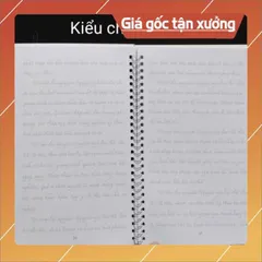 Vở Sổ chép in mờ Dược Sư khổ B5 cực đẹp tặng viết