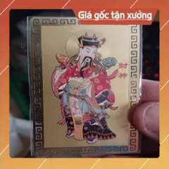 kim bài linh phù ông tài HÀNG CAO CẤP, có hoả tốc