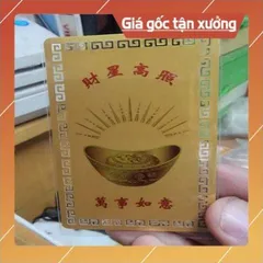 kim bài linh phù thần tài phạm lãi HÀNG CAO CẤP, có hoả tốc