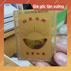 kim bài linh phù thần tài phạm lãi HÀNG CAO CẤP, có hoả tốc