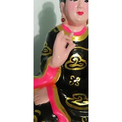 Tôn tượng diêu trì phật mẫu 40cm  (tư thế ngồi). đất nung