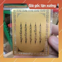 kim bài linh phù tôn ngộ không HÀNG CAO CẤP, có hoả tốc