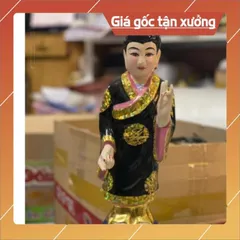 TƯỢNG ĐẤT NUNG ĐỊA MẪU, NGỌC HOÀNG, LINH SƠN, CHÚA XỨ 40CM cực đẹp