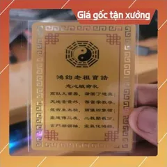 kim bài linh phù hồng quân lão tổ HÀNG CAO CẤP, có hoả tốc