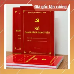 SỔ DANH SÁCH ĐẢNG VIÊN (Mẫu 7-HSĐV) có hoả tốc