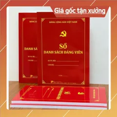 SỔ DANH SÁCH ĐẢNG VIÊN (Mẫu 7-HSĐV) có hoả tốc