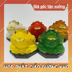 Cóc LỚN, Thiềm Thừ 10CM Ngọc Phong Thuỷ Lớn ĐẸP