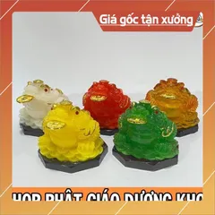 Cóc LỚN, Thiềm Thừ 10CM Ngọc Phong Thuỷ Lớn ĐẸP