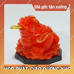 Cóc LỚN, Thiềm Thừ 10CM Ngọc Phong Thuỷ Lớn ĐẸP