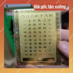 kim bài linh phù phổ hiền thập phương HÀNG CAO CẤP, có hoả tốc
