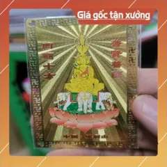 kim bài linh phù phổ hiền thập phương HÀNG CAO CẤP, có hoả tốc