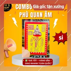 Combo Sỉ 50 Phù Mẹ Quan Âm Bình An – Phù Hộ Hộ Thân – ĐỂ Ví, Điện Thoại, Cửa – Giá Tốt đã phù