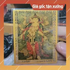 kim bài linh phù Đức Phật Tì Lô Giá Na HÀNG CAO CẤP, có hoả tốc