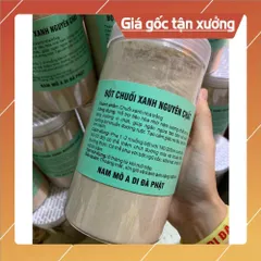 BỘT CHUỐI XANH NGUYÊN CHẤT(1kg 2 hộp)
