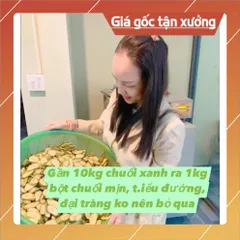 BỘT CHUỐI XANH NGUYÊN CHẤT(1kg 2 hộp)