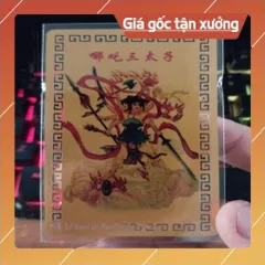 kim bài linh phù tam thái tử na tra HÀNG CAO CẤP, có hoả tốc