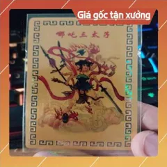 kim bài linh phù tam thái tử na tra HÀNG CAO CẤP, có hoả tốc