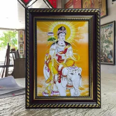 Khung Tranh PHỔ HIỀN BỒ TÁT - Có khung  có hoả tốc