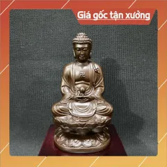 Tượng Phật Tổ Bưng Ngọc Ngồi 11cm Nhiều Màu COMPOSITE