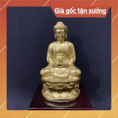 Tượng Phật Tổ Bưng Ngọc Ngồi 11cm Nhiều Màu COMPOSITE