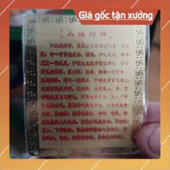 kim bài linh phù ngũ vị hắc bạch lục hồng hoàng HÀNG CAO CẤP, có hoả tốc