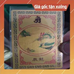 kim bài linh phù con giáp tuổi thìn HÀNG CAO CẤP, có hoả tốc