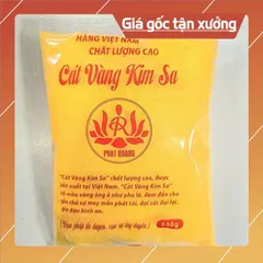 Cát vàng Kim Sa, Cát Việt Nam - Hạt Mịn, Không Tạp Chất, Dùng Cho Lư Hương Thờ (500g)