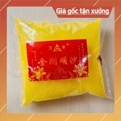 Cát vàng Kim Sa, Cát Việt Nam - Hạt Mịn, Không Tạp Chất, Dùng Cho Lư Hương Thờ (500g)
