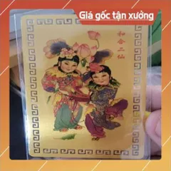 kim bài linh phù nhị tiên hòa hợp HÀNG CAO CẤP, có hoả tốc