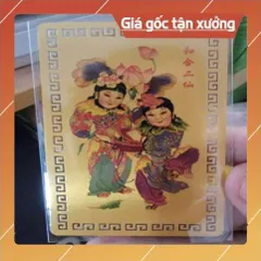 kim bài linh phù nhị tiên hòa hợp HÀNG CAO CẤP, có hoả tốc