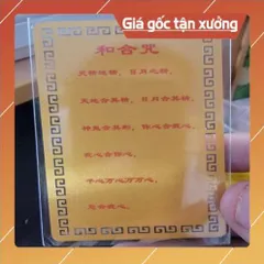 kim bài linh phù nhị tiên hòa hợp HÀNG CAO CẤP, có hoả tốc